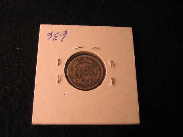 1915-S Barber Dime Reverse